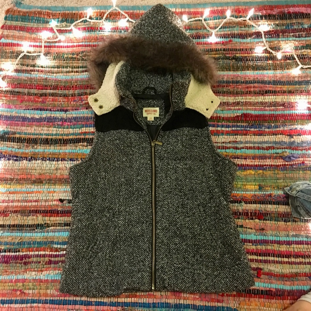 Gray Winter Mossimo Vest